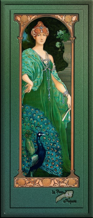 The Majestic Peacock by Elisabeth Sonrel